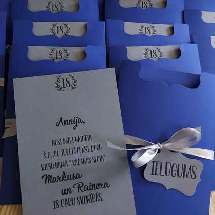 Izmērs 14x20cm, Cena 1,70 eur/gb