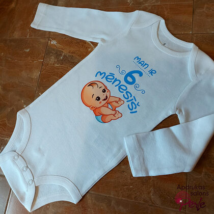 Zīdaiņu bodijs ar apdruku 8 eur